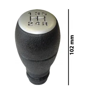 1x Pommeau de Vitesse Chrome Peugeot Citroen