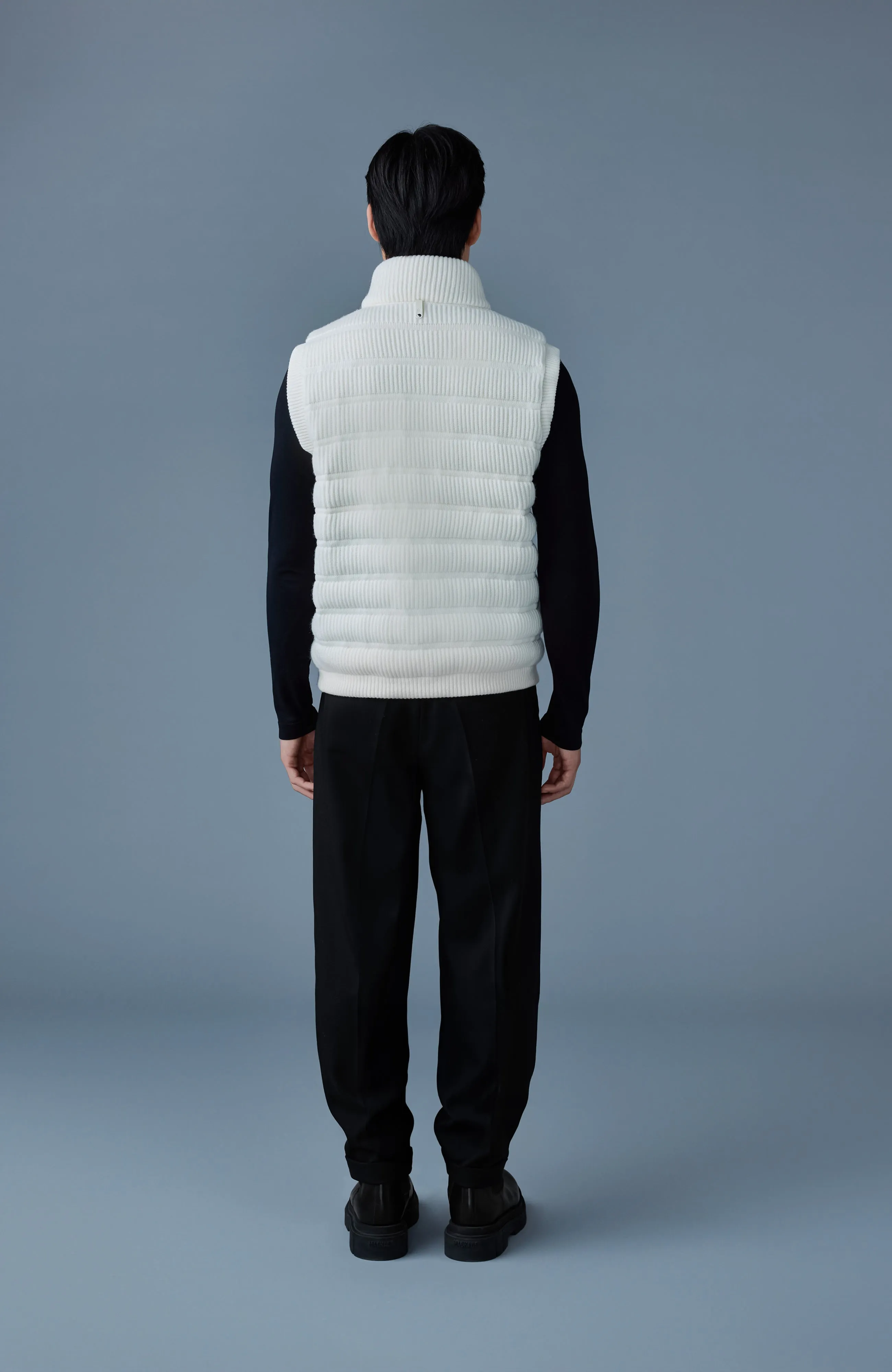 ALAN Veste sans manches en duvet léger et cachemire 