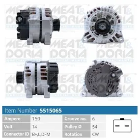Alternateur MEAT AND DORIA 5515065 