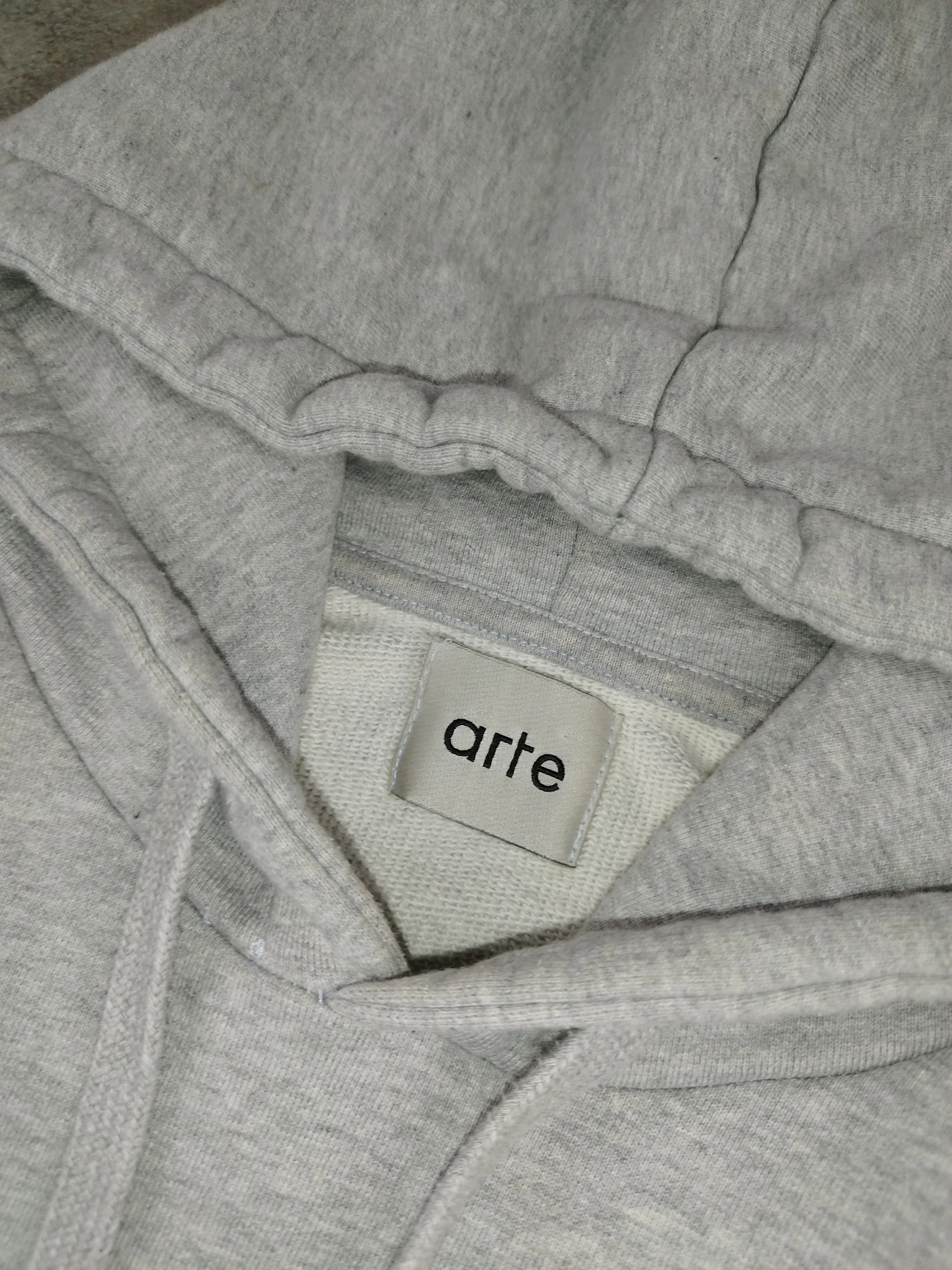 Arte Pull capuche gris XS