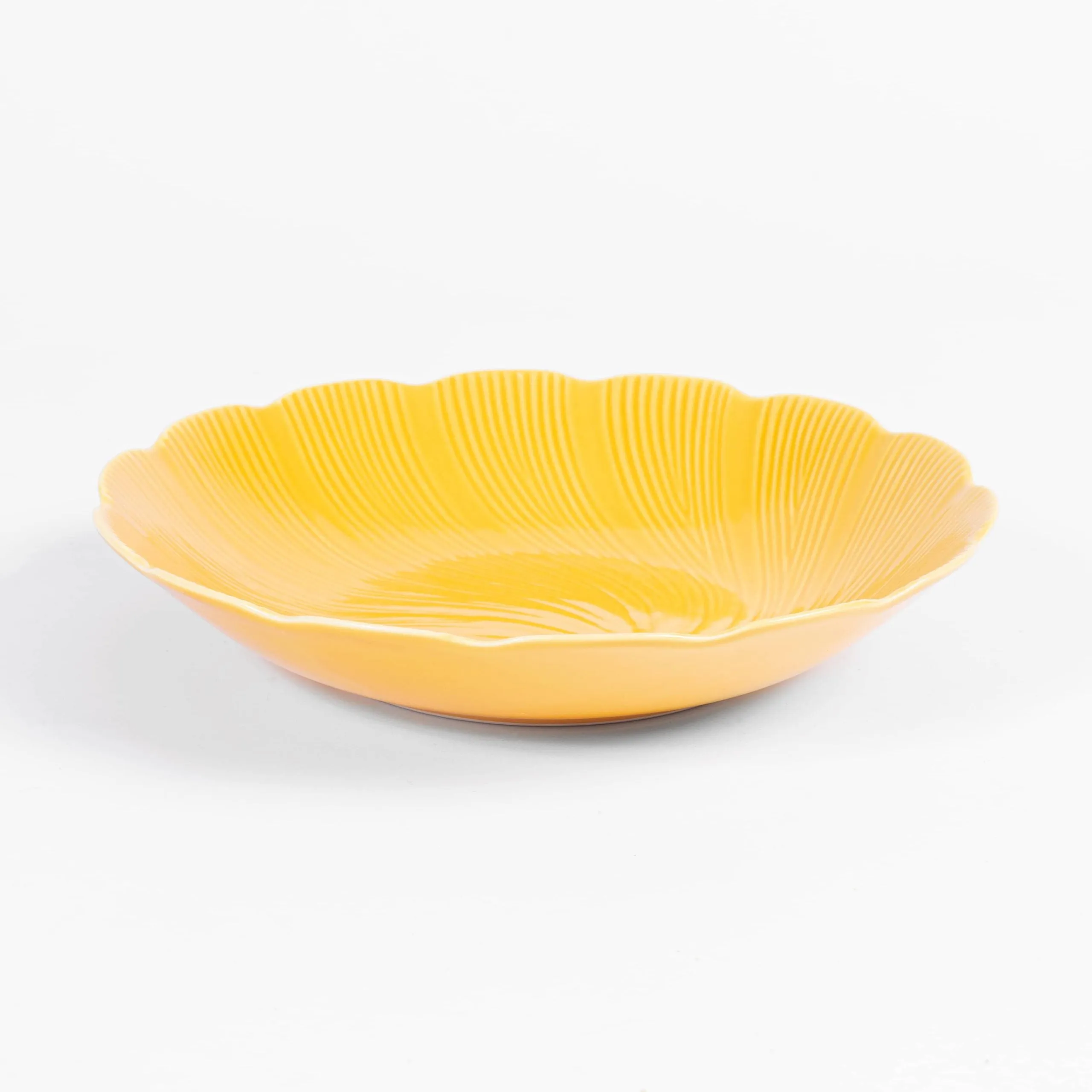 assiette creuse TAHITI Jaune (22cm) OGRE La Fabrique 