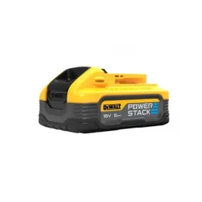 Batterie 18V 5Ah POWERSTACK DEWALT : Ref. DCBP518-XJ | ClickOutil