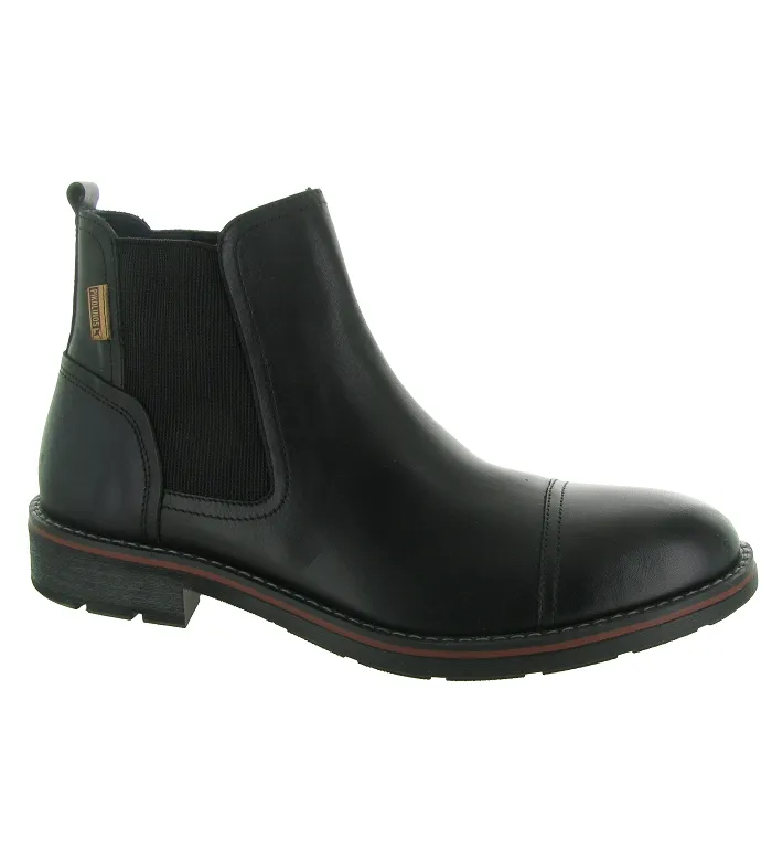 bottines et boots - Chelsea - homme - Cuir - Noir - Pikolinos