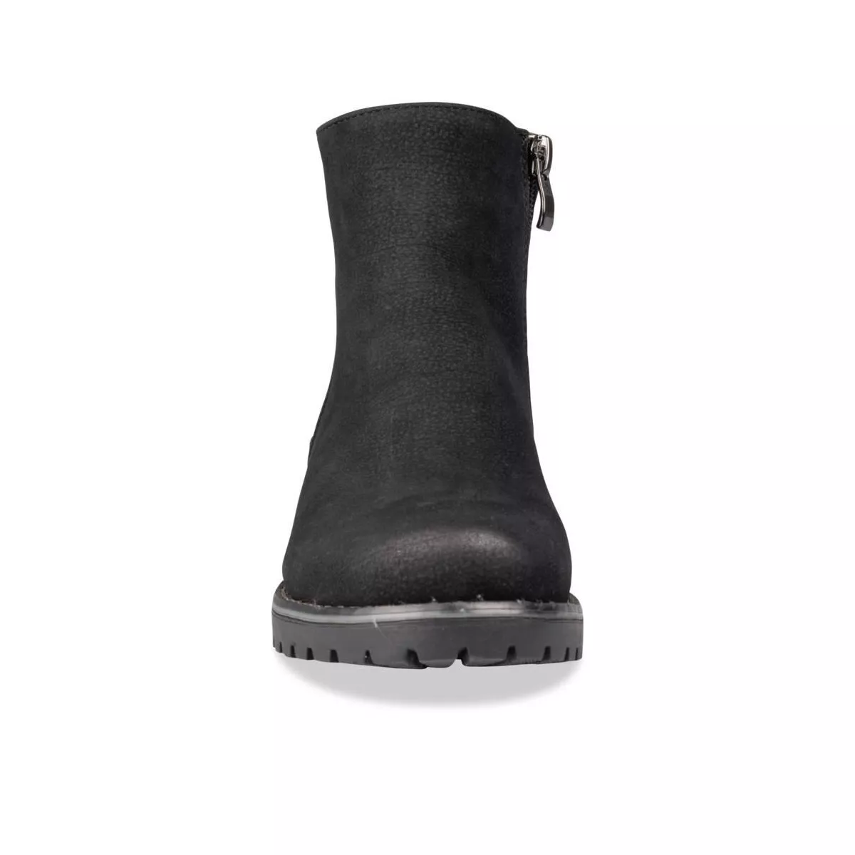 Black Ankle Boots Lovely Skull