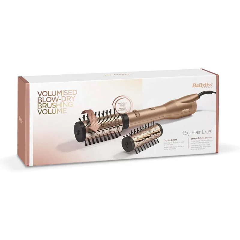 Brosse coiffante Babyliss Big Hair Dual 650 Watts AS952E