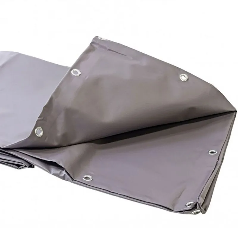 Bâche pvc grise 4 x 5m 680 g - Univers Du Pro