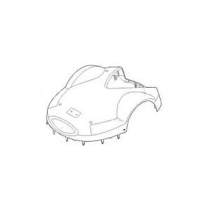 Capot supérieur robot tondeuse Viking 63097802001