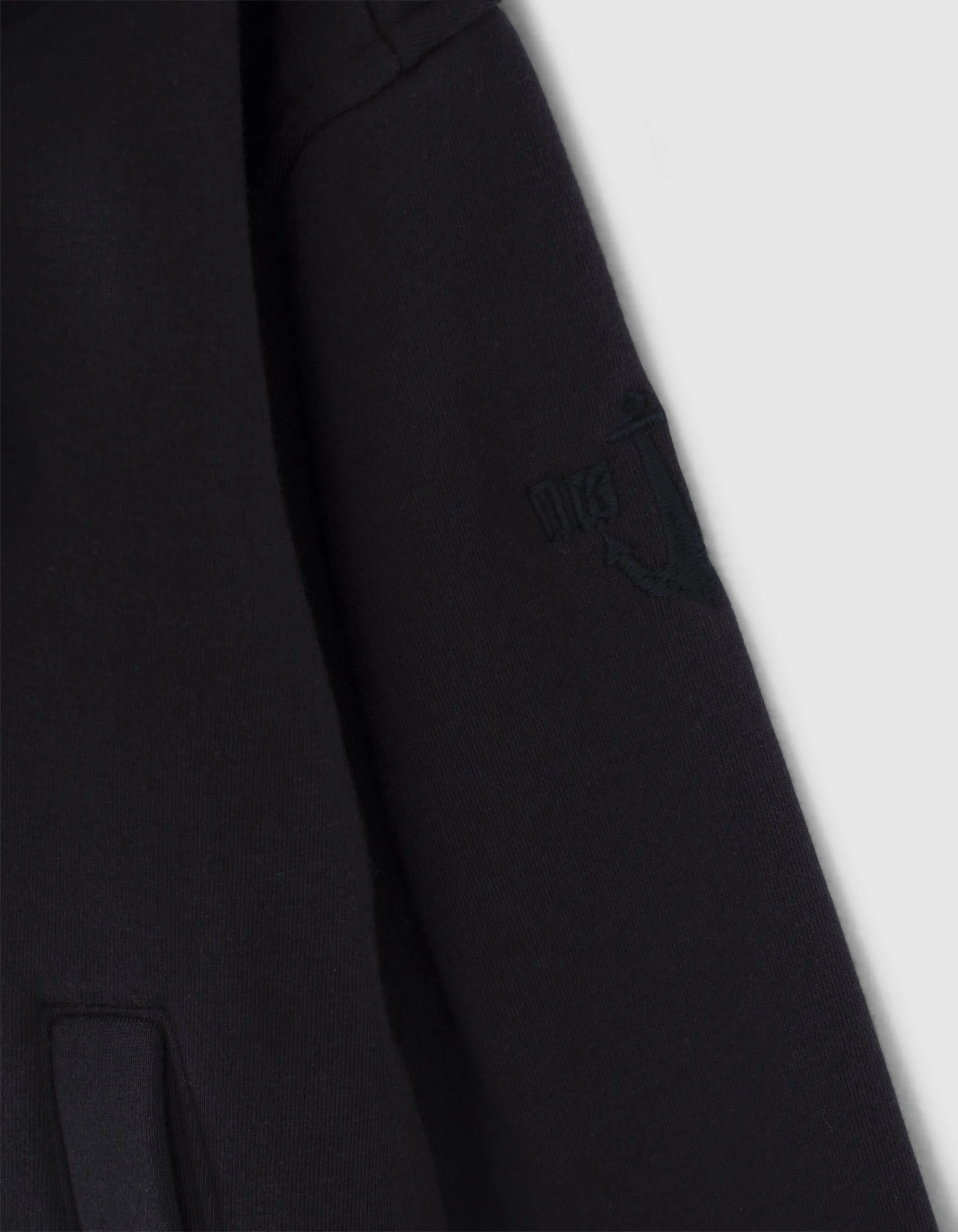 Cardigan navy with asymmetrical zip for boys.