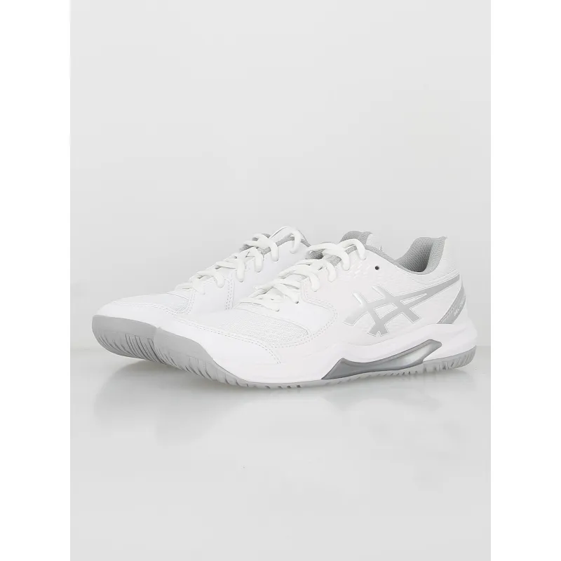 Chaussures de tennis gel dedicate 8 blanc femme - Asics | wimod
