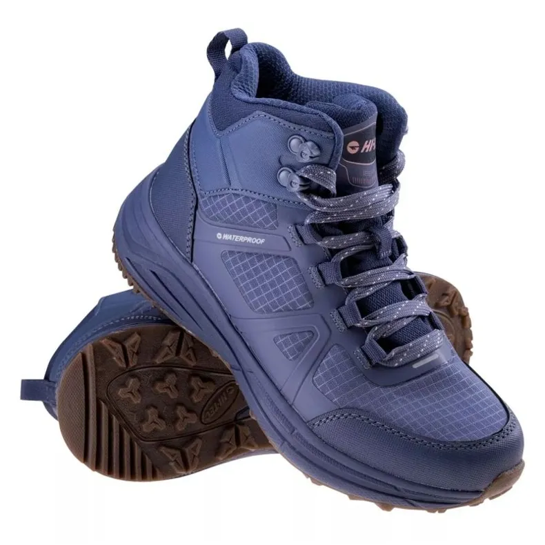 Blue Hi-Tec Granise Mid Wp Women's Shoes