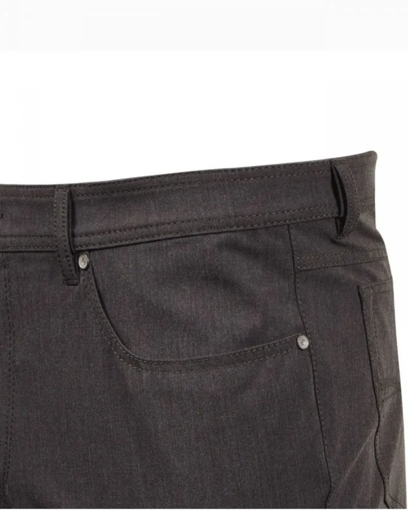 Gray Plus Size Micro-Fiber Pants by Digel - Size-factory