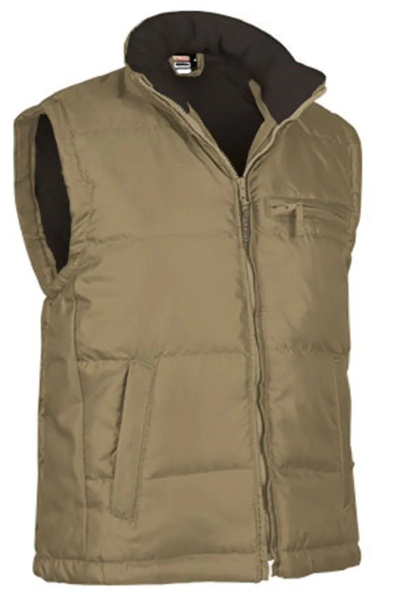 Montana Beige Camel Unisex Puffer Vest - Style Bodywarmer