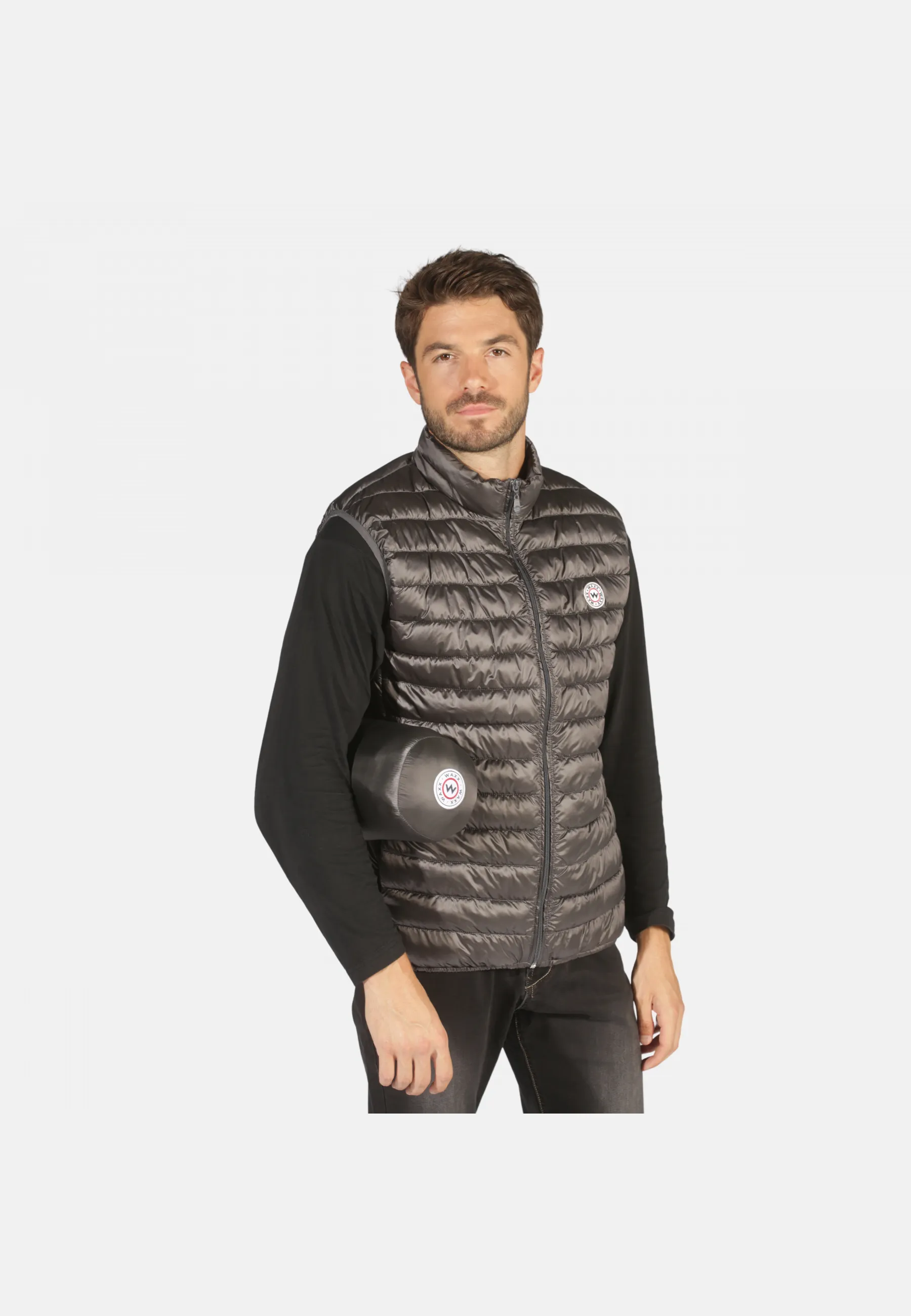Doudoune Homme Sans Manches SHELTER Titane