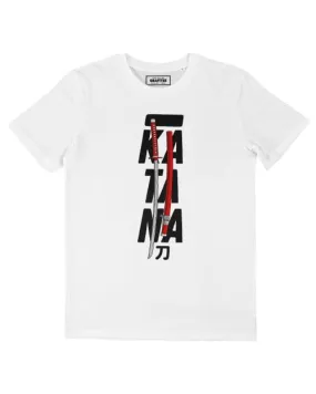 Feudal Japan T-shirt - Warrior Katana