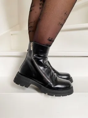 Inuovo Black A17007 Booties