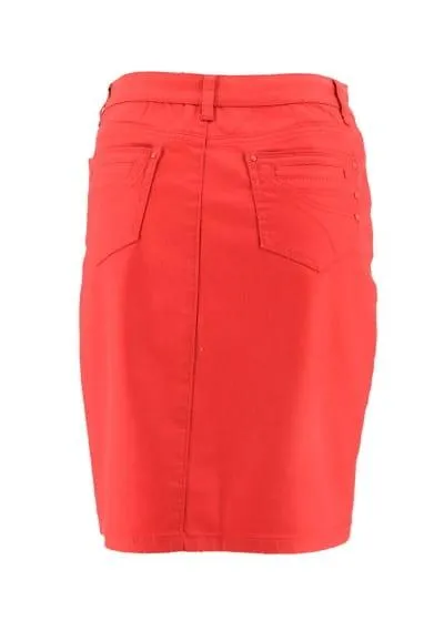 Jupe -Riu Paris--Rouge-36 - S-Féminin