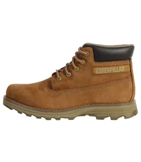 Leather Caterpillar Founder Boots