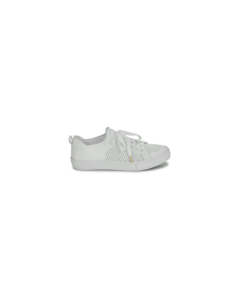 Les Petites Bombes ILOA White Low Top Trainers