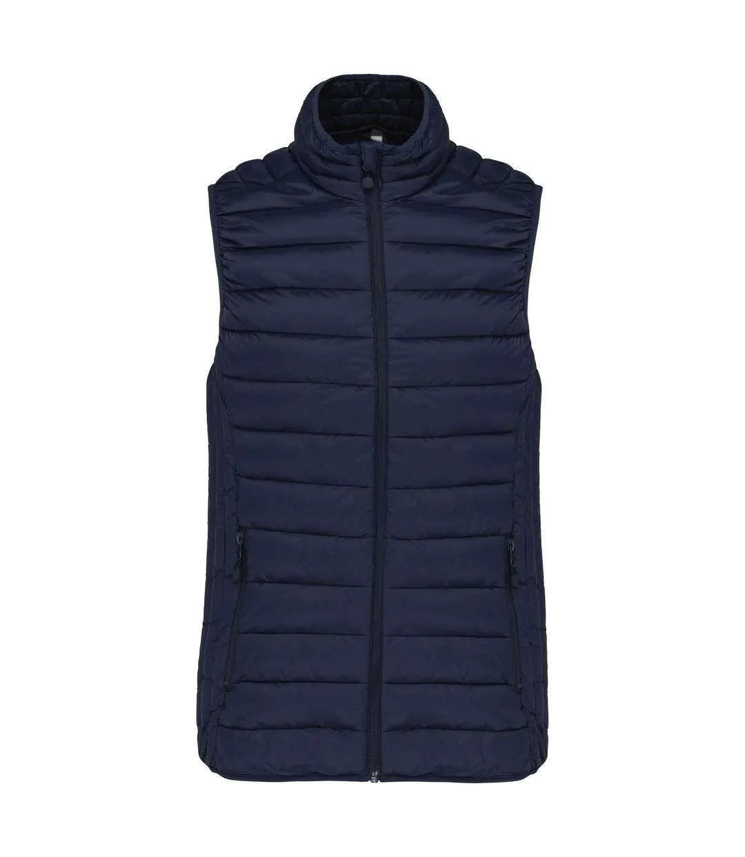 Lightweight Sleeveless Puffer Vest - K6114 - Women's - Navy Blue
