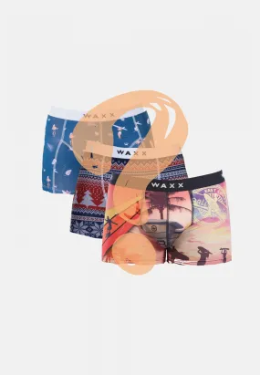 Lot - 3 Boxers Aléatoires - XS - S - M - L - XL - XXL