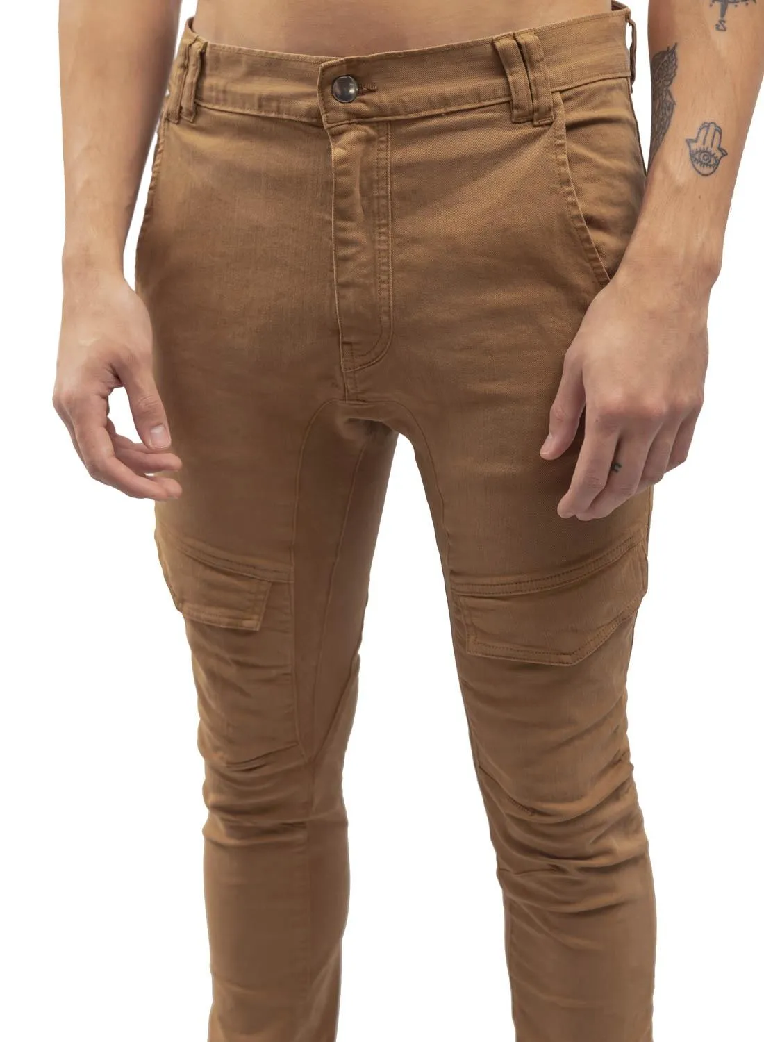 Men's Camel Cargo Pants Klout