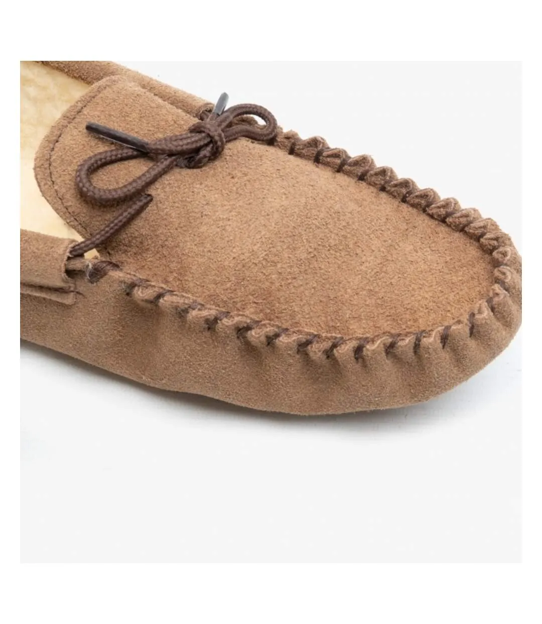 Men's Taupe Mokkers Jake Moccasin Slippers