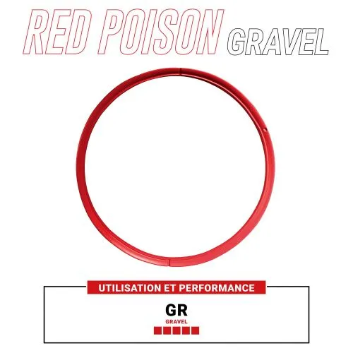 MOUSSE TECHNOMOUSSE RED POISON GRAVEL 700C