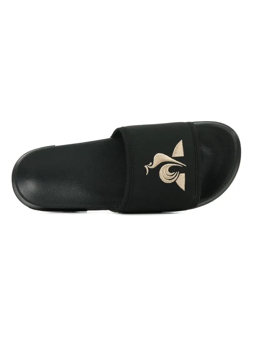 Mules Le Coq Sportif Slide Binding Metallic - Noir
