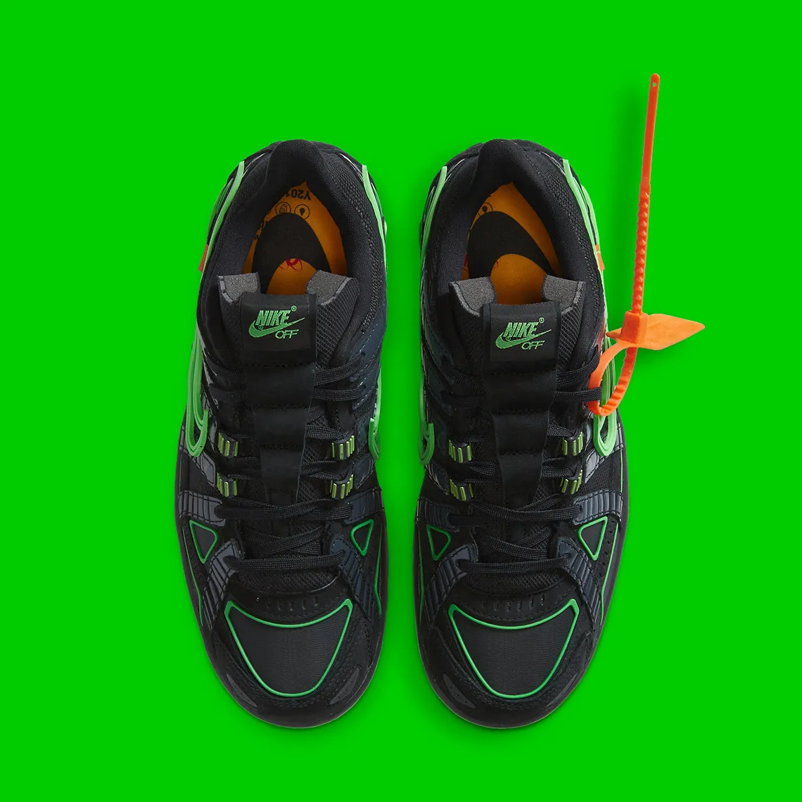 Nike Air Rubber Dunk Off-White Green Strike