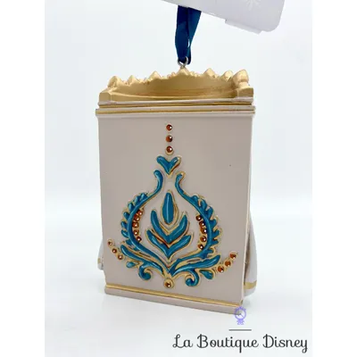 Ornement Noël Sketchbook Anna La Reine des Neiges 2 Disney Store Fairytale Moments boule suspension
