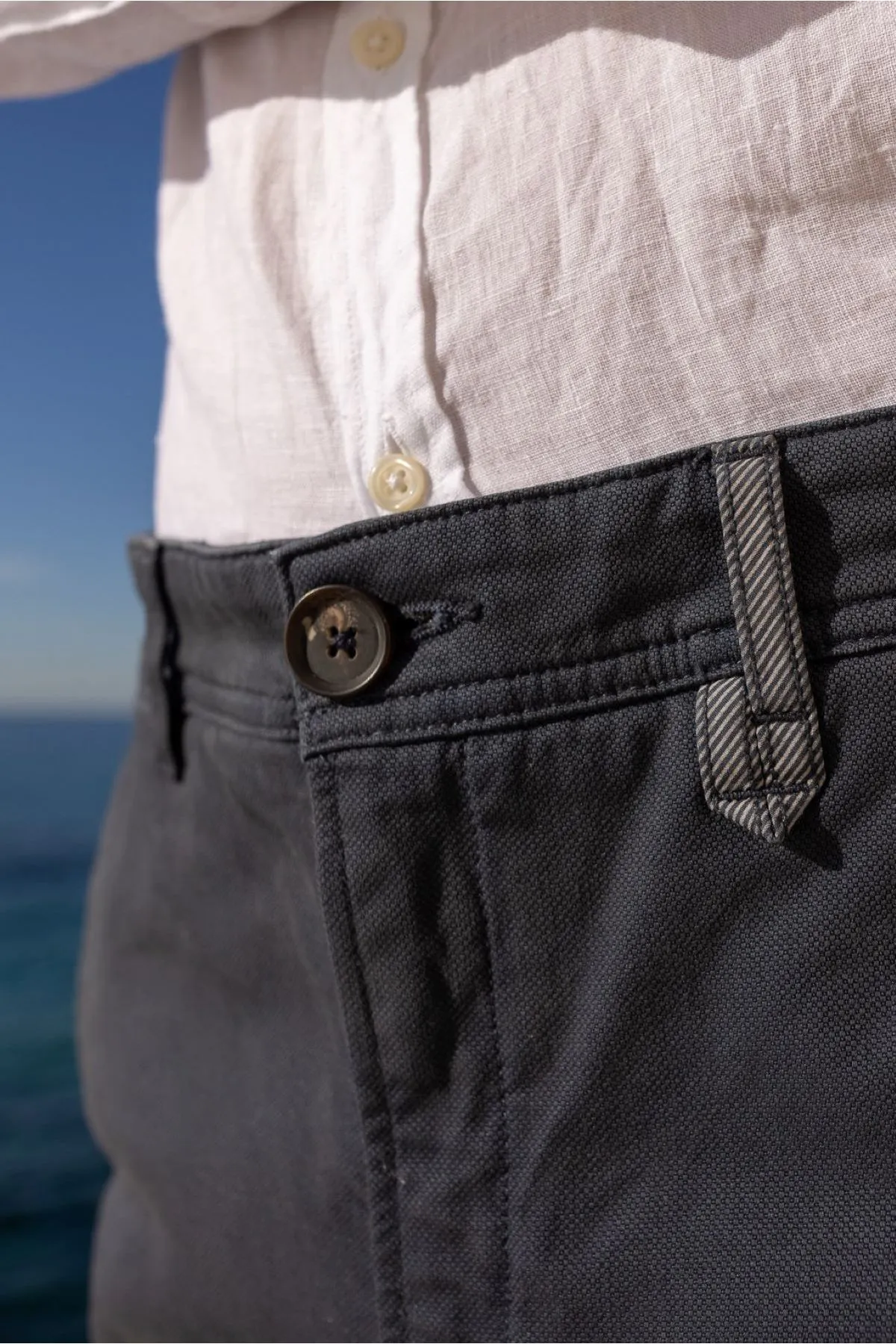 Men's Joe Mode Chino Pants by JAQK - Size 40 Neptune Color
