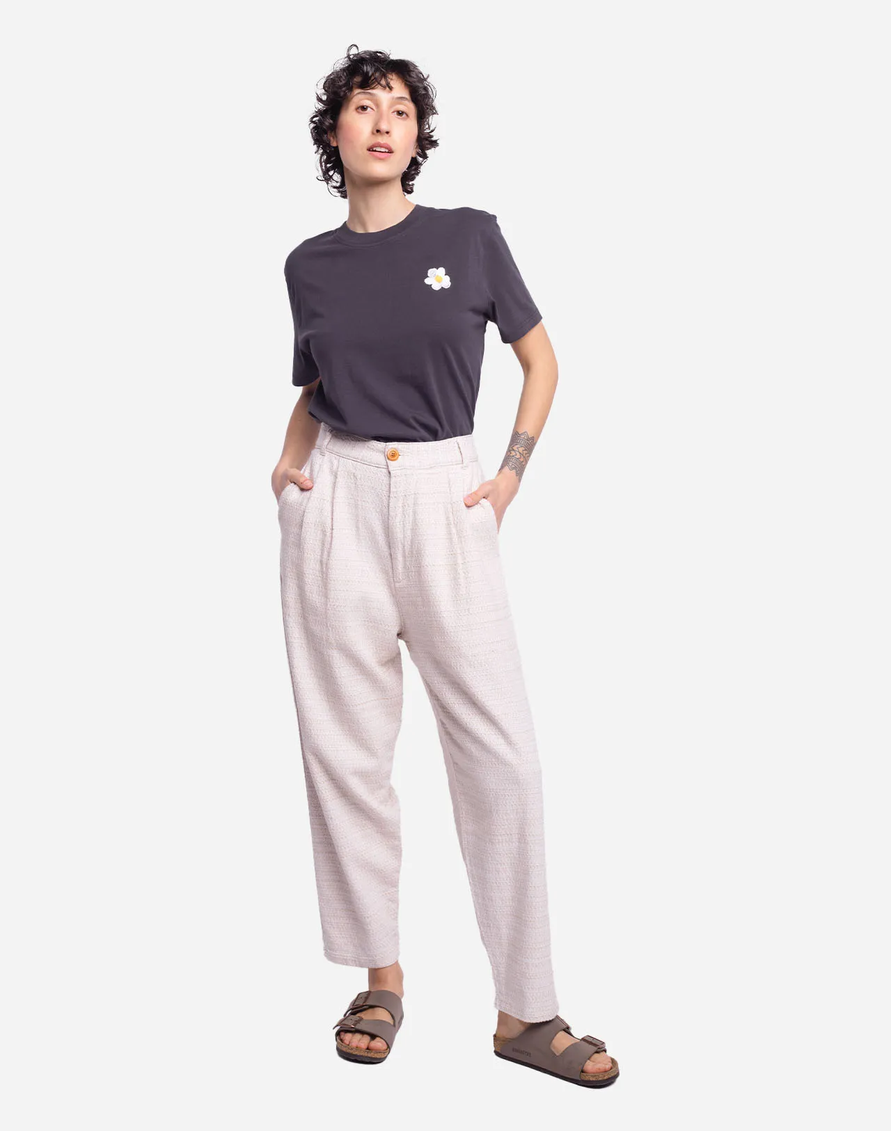 Pantalon Swing Bajhan Taille 36 US Couleurs Écru