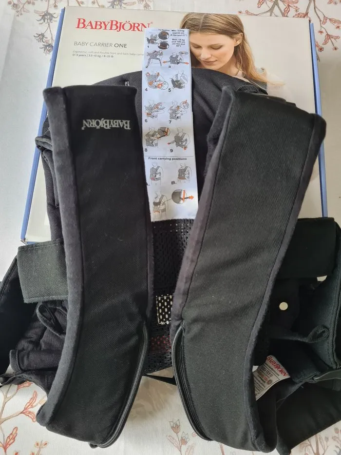 Porte bébé Babybjorn One noir. - BabyBjörn | Beebs