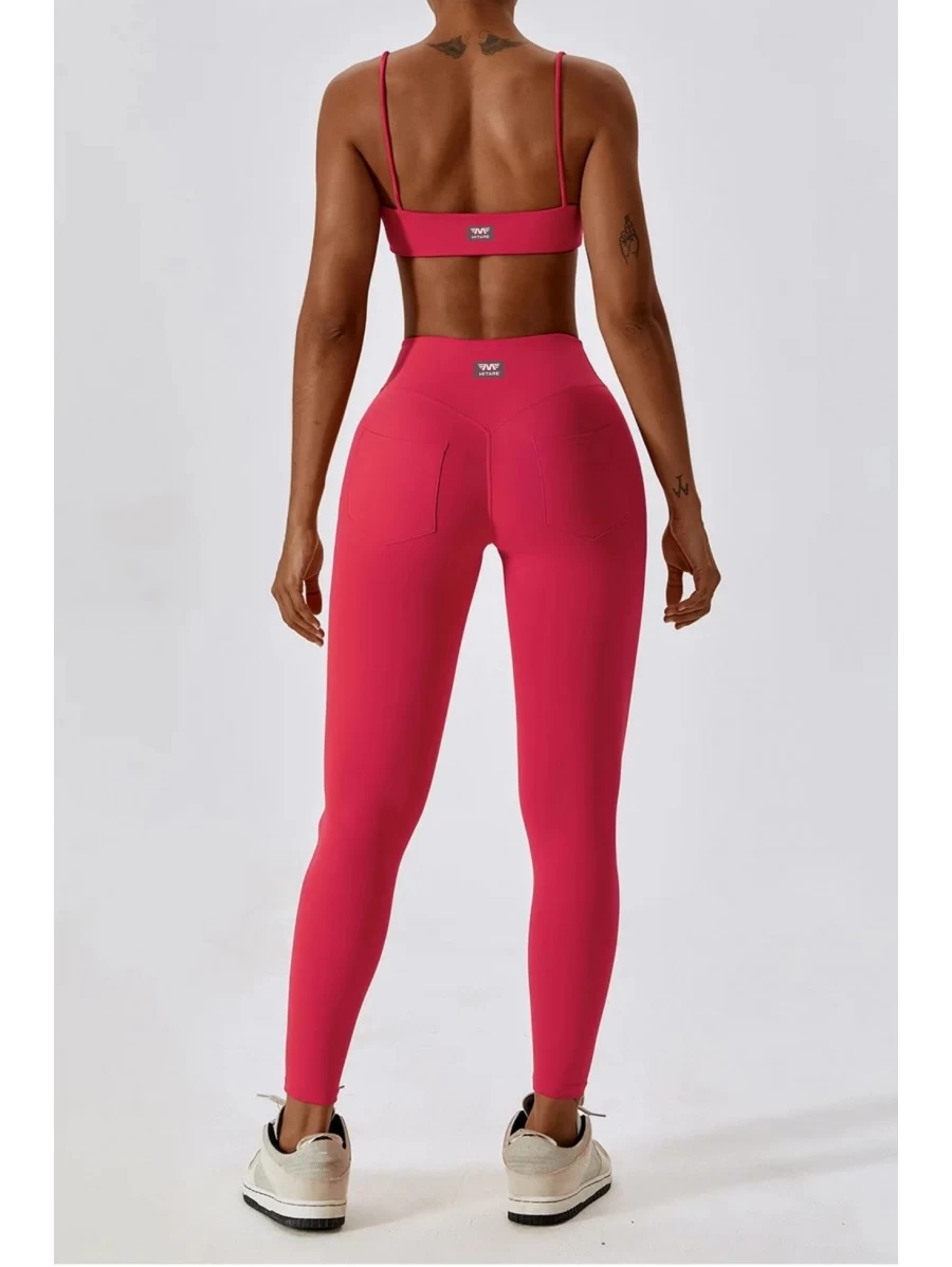 Push up shaping pants pink ZAPPY FLEXI K131 MITARE Size XS Color Pink