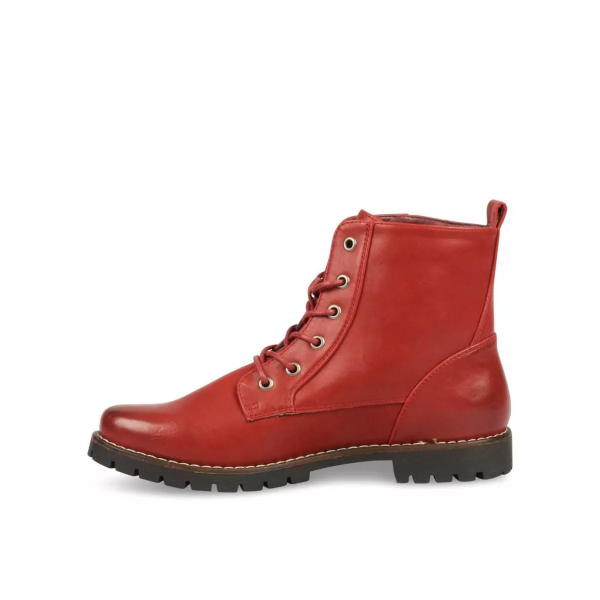 Red Merry Scott ankle boots