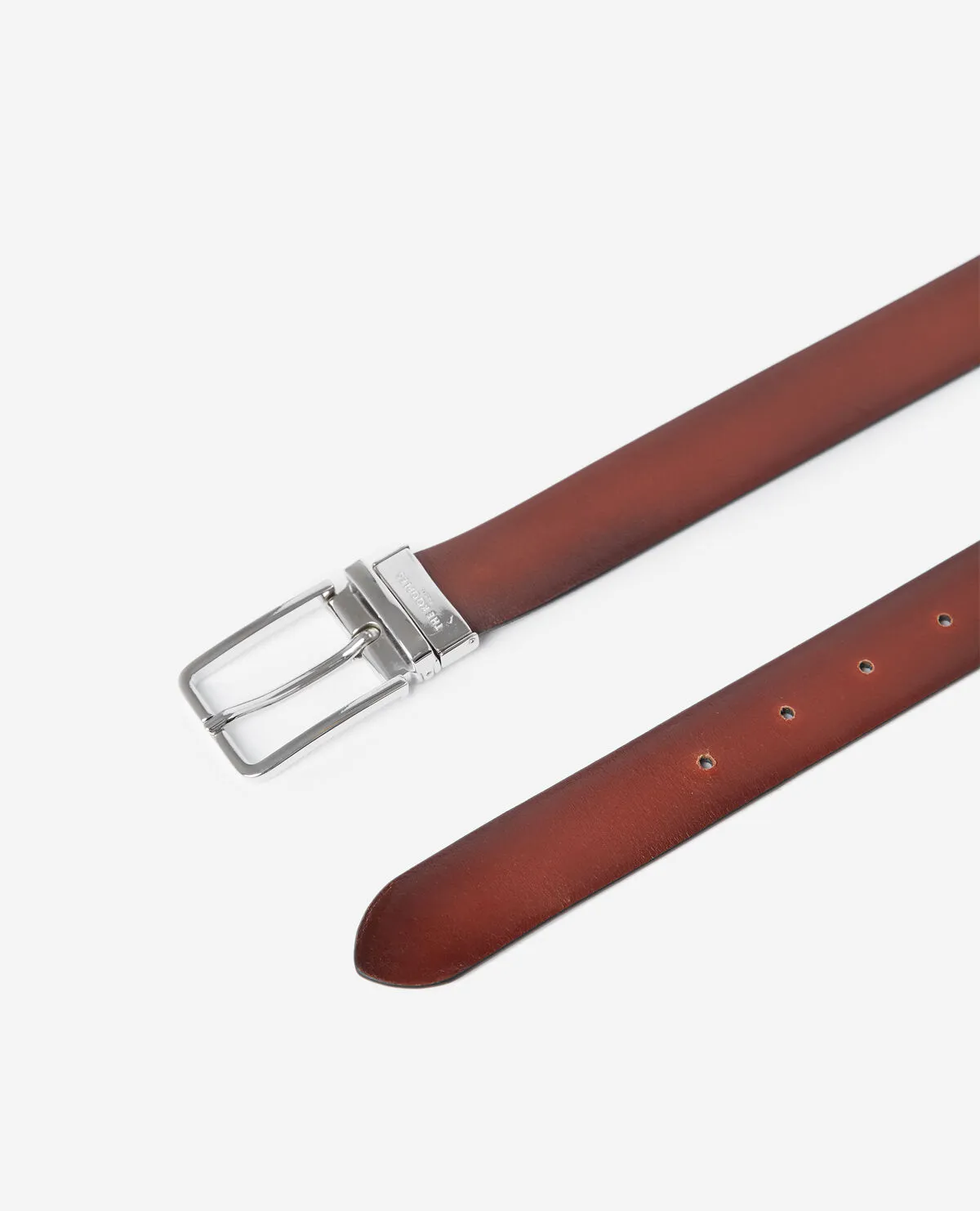 Reversible Two-Tone Leather Belt