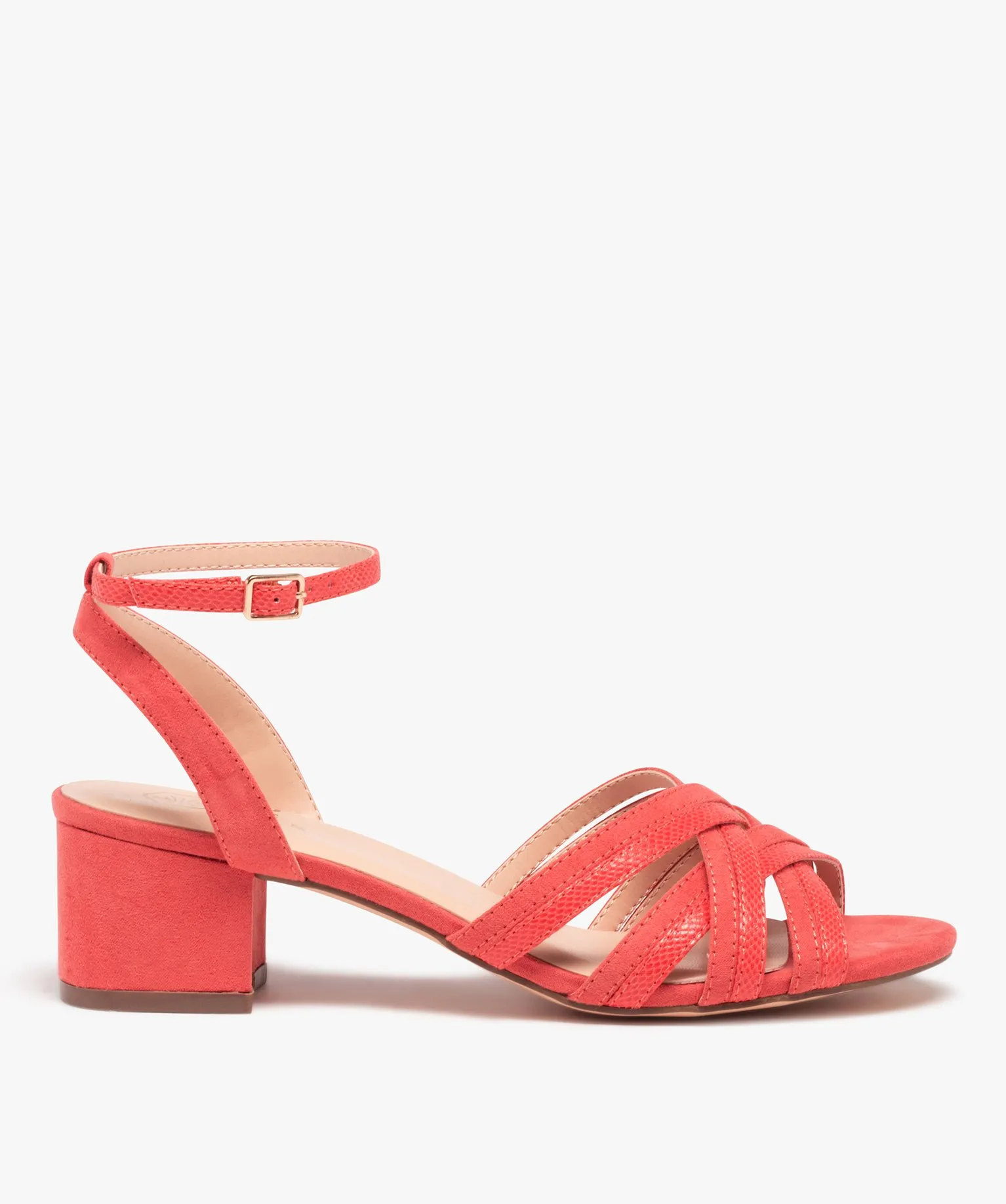 rose sandal sandals for women with square heels and thin crisscross straps