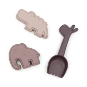 Set de 3 jouets de plage Deer friends Rose