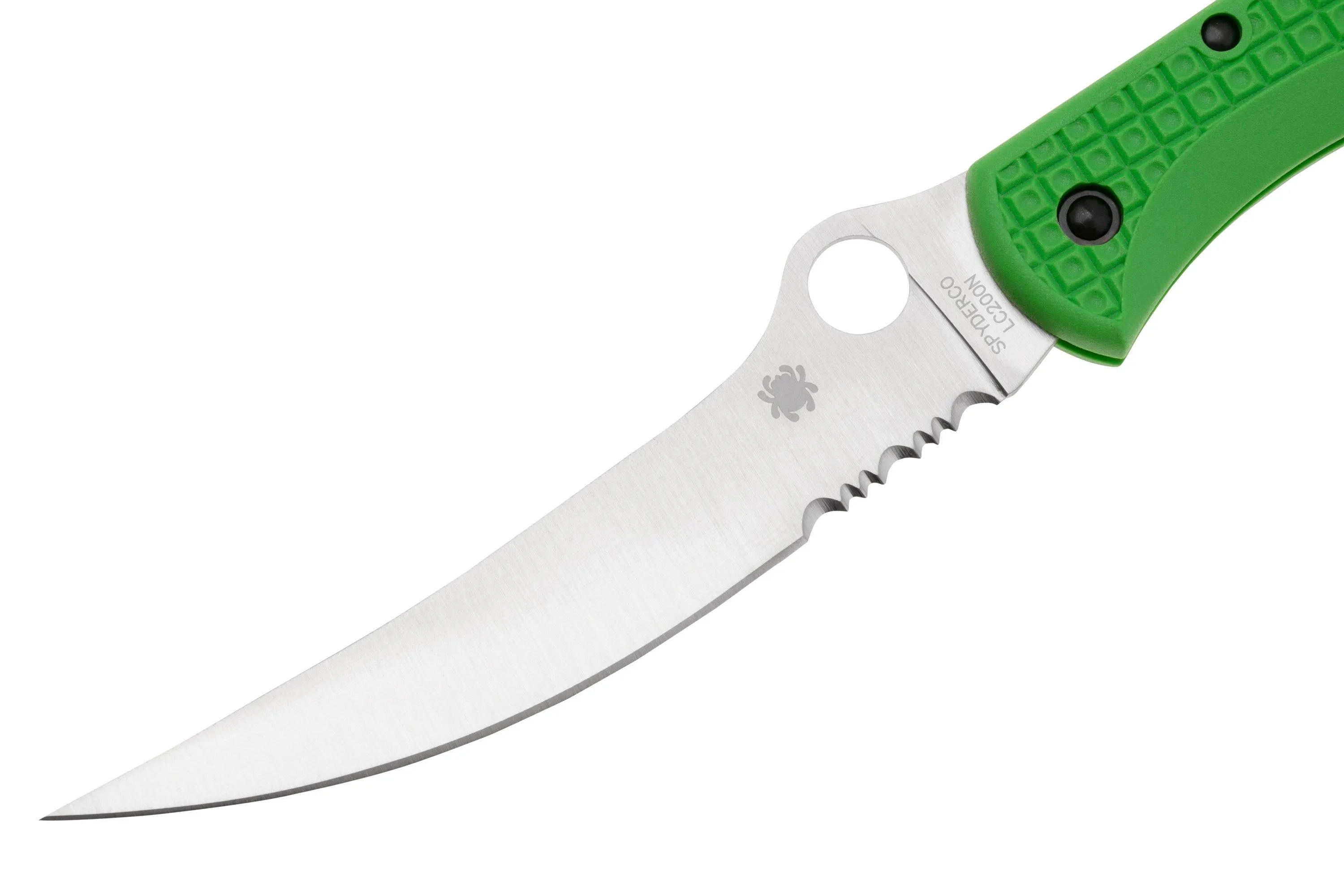 Spyderco Catcherman Salt Green LC200N C17PSGR couteau de poche Sprint Run