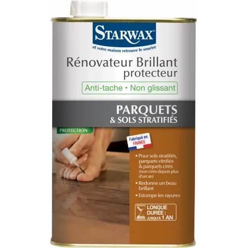 Starwax Rénovateur brillant parquet et stratifié STARWAX 1 l