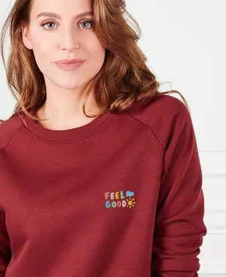 Men's embroidered feel good sweatshirt