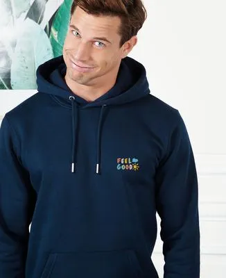Men's embroidered feel good sweatshirt