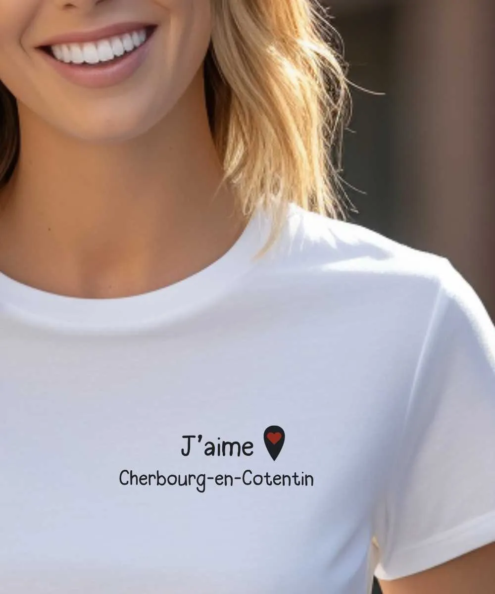 T-Shirt J'aime Cherbourg-en-Cotentin