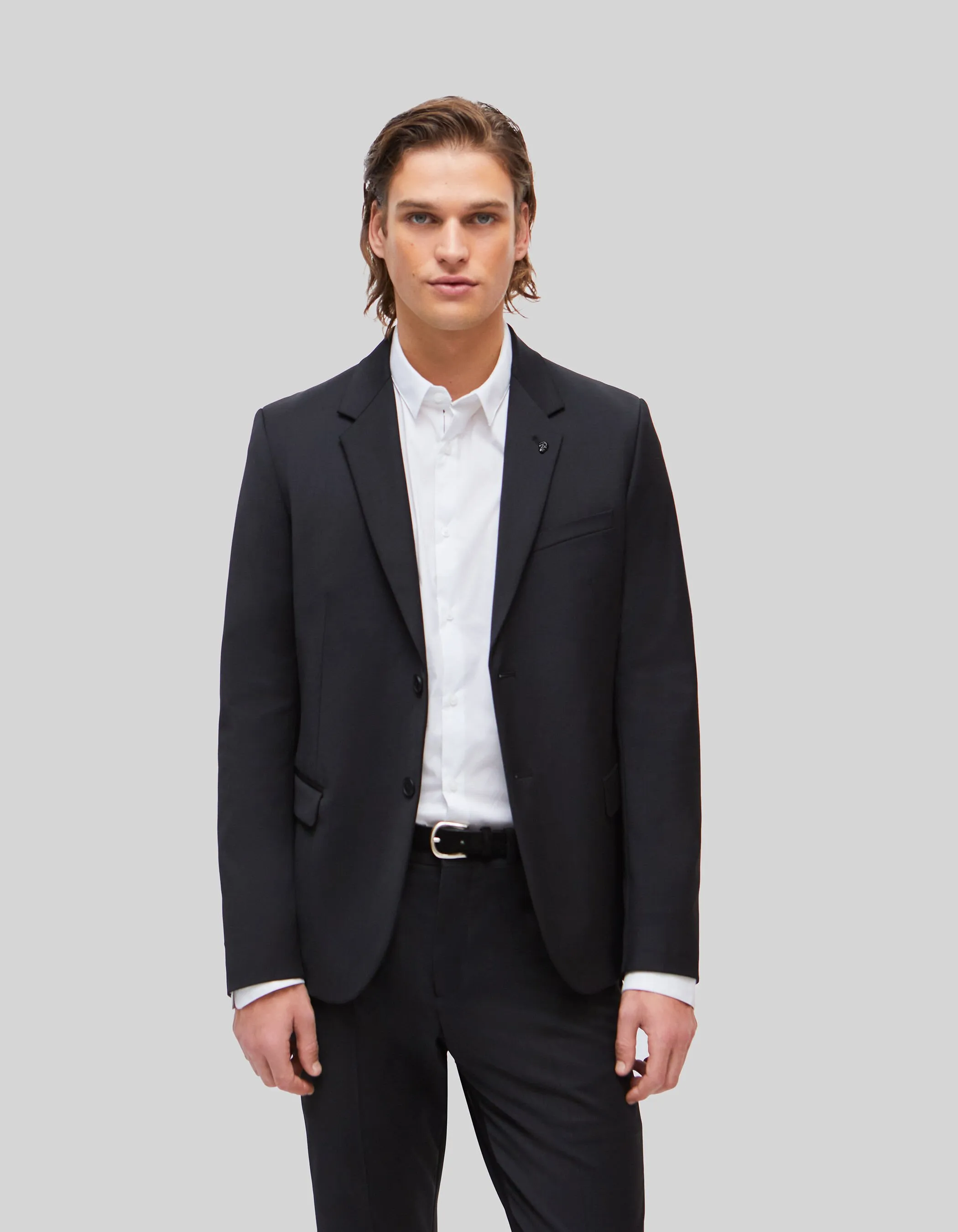 Travel Suit Men's Black Suit Jacket
