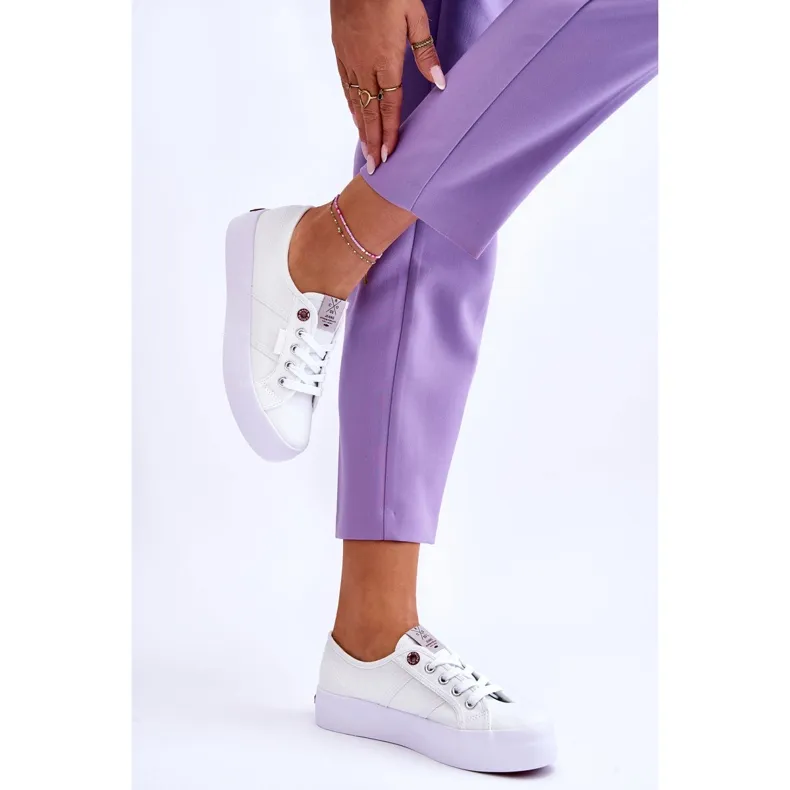White Cross Jeans LL2R4040 Women's Platform Sneakers