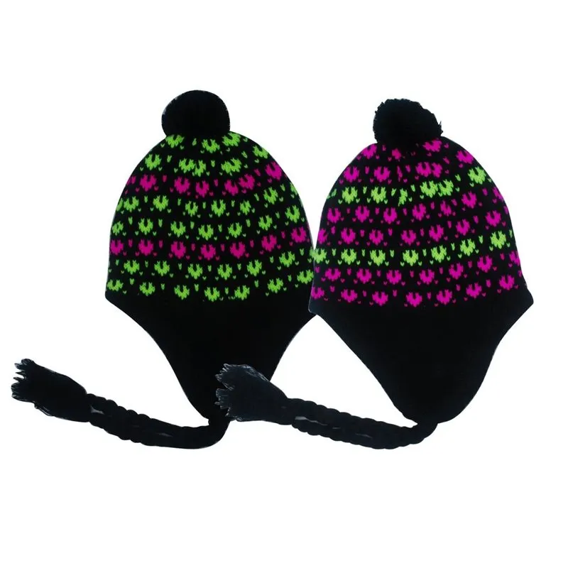 Wholesale Supplier for Peruvian Beanie with Multicolored Braids