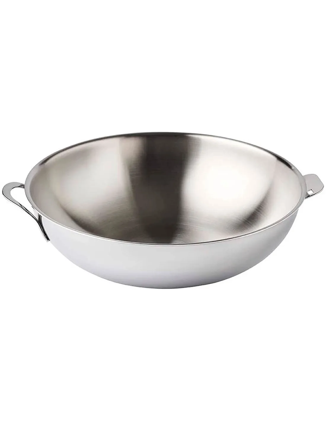 Wok inox Mastrad O'Wok Gourmet Ø32cm avec grille